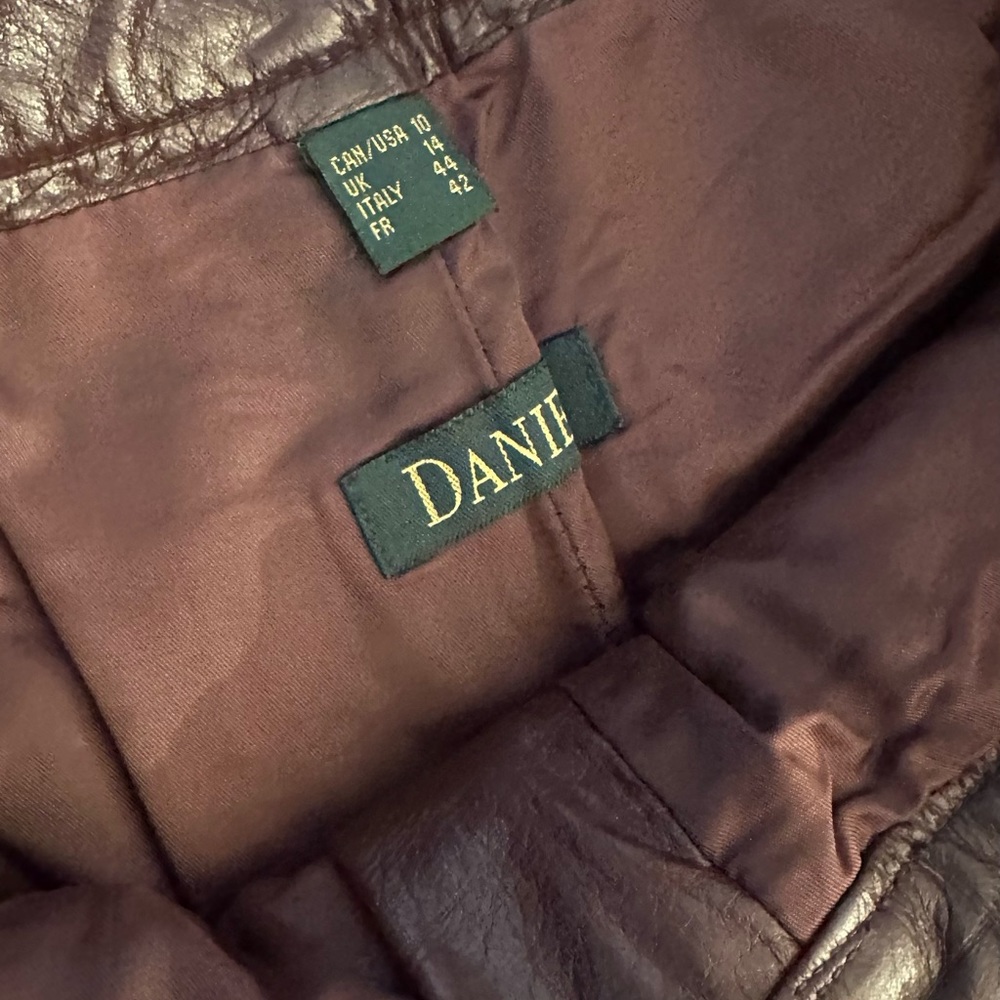 DANIER leather pants - Picture 9 of 16